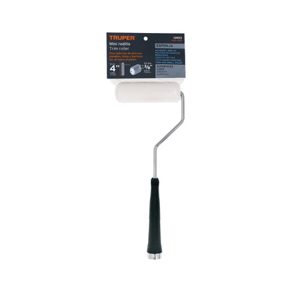 Mini rodillo para pintar de 4 pulgadas por 3/8 de esponja