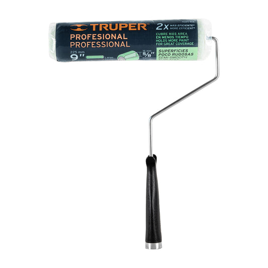Rodillo para pintar de 9 pulgadas por 5/8 para superficies poco rugosas