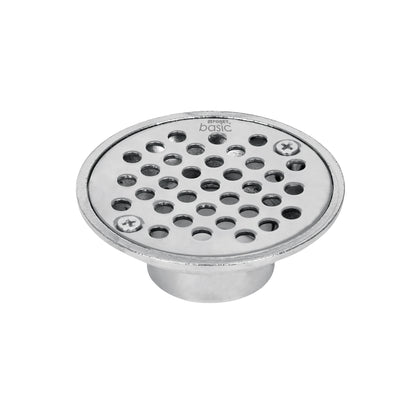 Resumidero de zinc redondo modelo A de 3 1/2 pulgadas