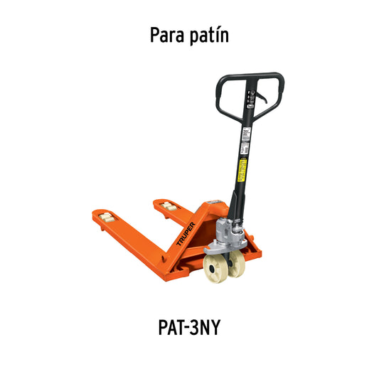 2 Ruedas para patín traspaleta
