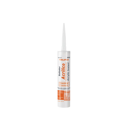 Sellador acrílico de 280 ml transparente