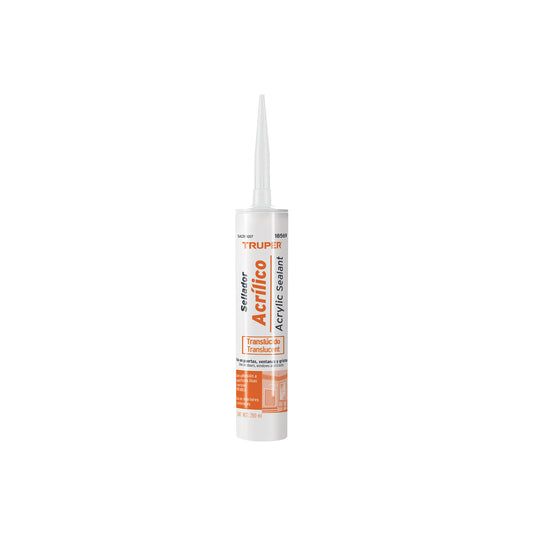 Sellador acrílico de 280 ml transparente