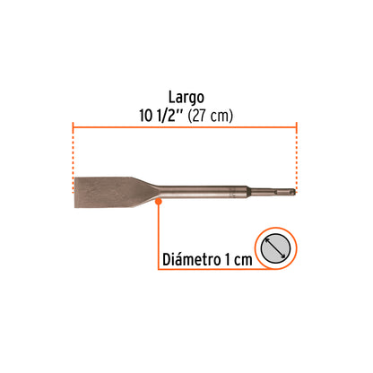 Cincel para azulejo SDS Plus de 1-1/2" x 10-1/2"