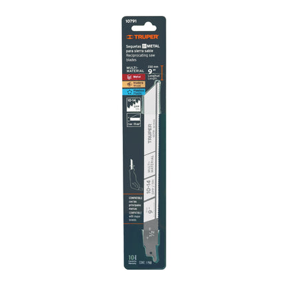 Hojas para Sierra Sable de 9"  Paquete con 2