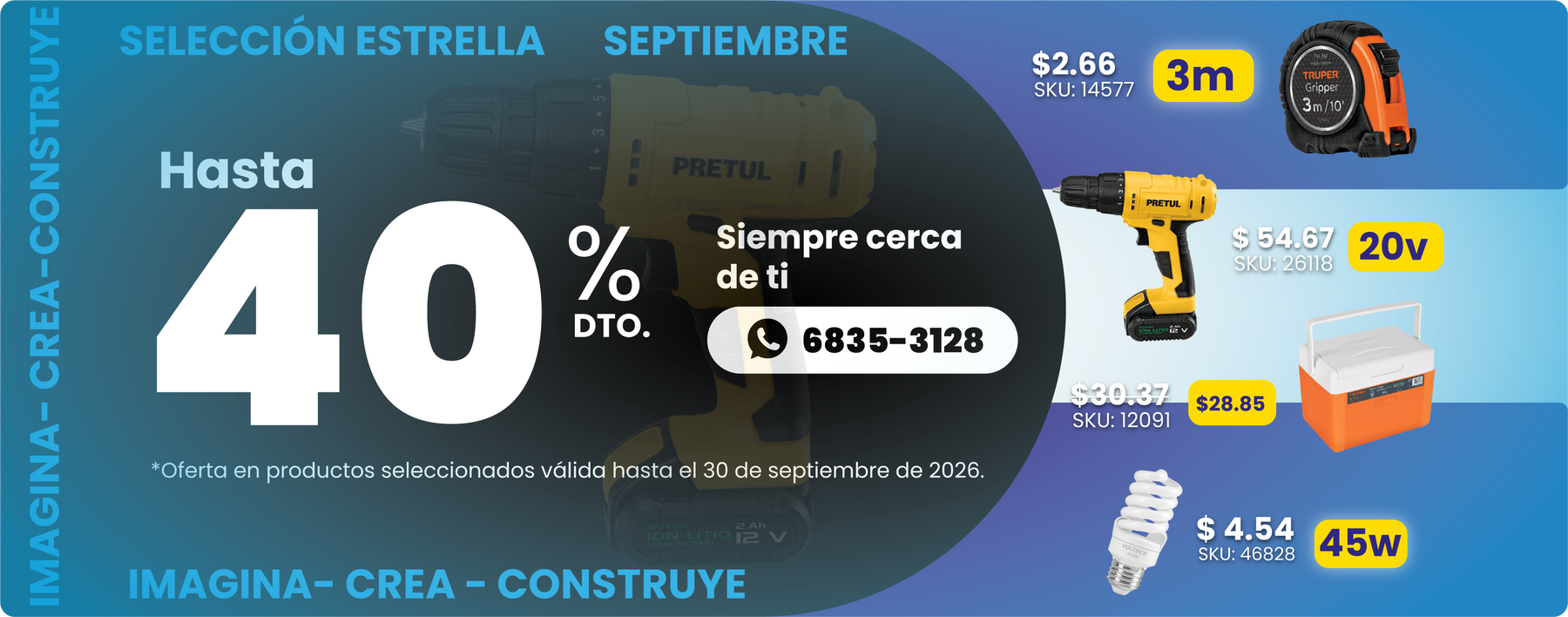 Promoción ICI – inferior ancha