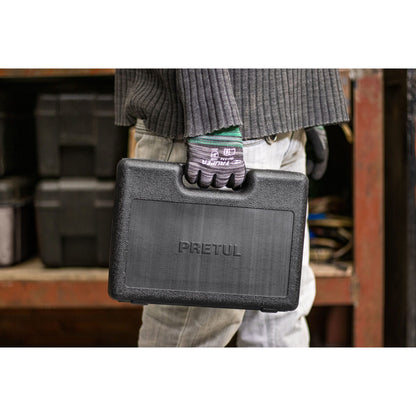 Juego de 42 herramientas manuales Comfort Grip en estuche plástico