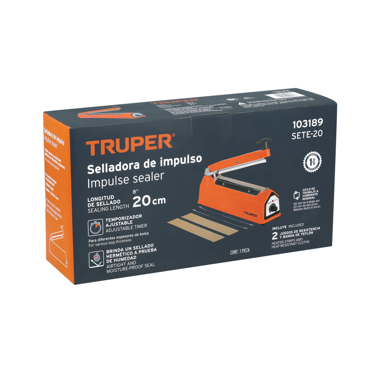 Selladora térmica 20 cm, 300 W · vista 4