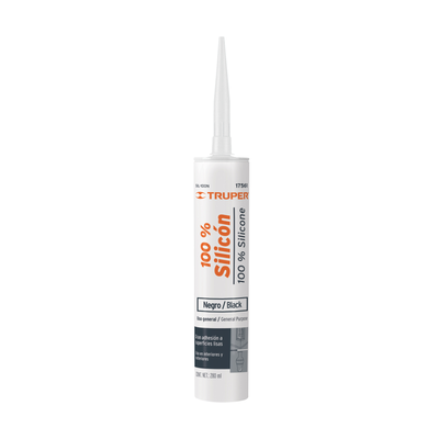Sellador negro 100 silicón de 280 ml