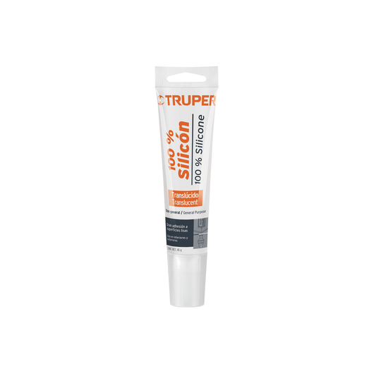 Sellador transparente 100 silicón de 85 g