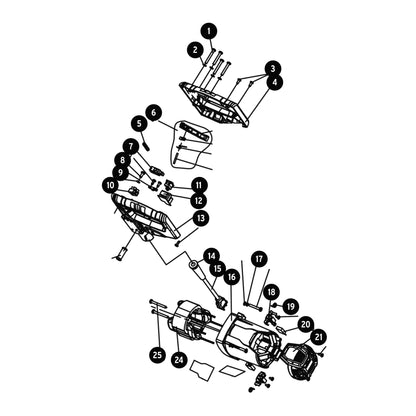 Sierra de inglete 10 pulg telescopica compuesta 1900W - SKU 16869
