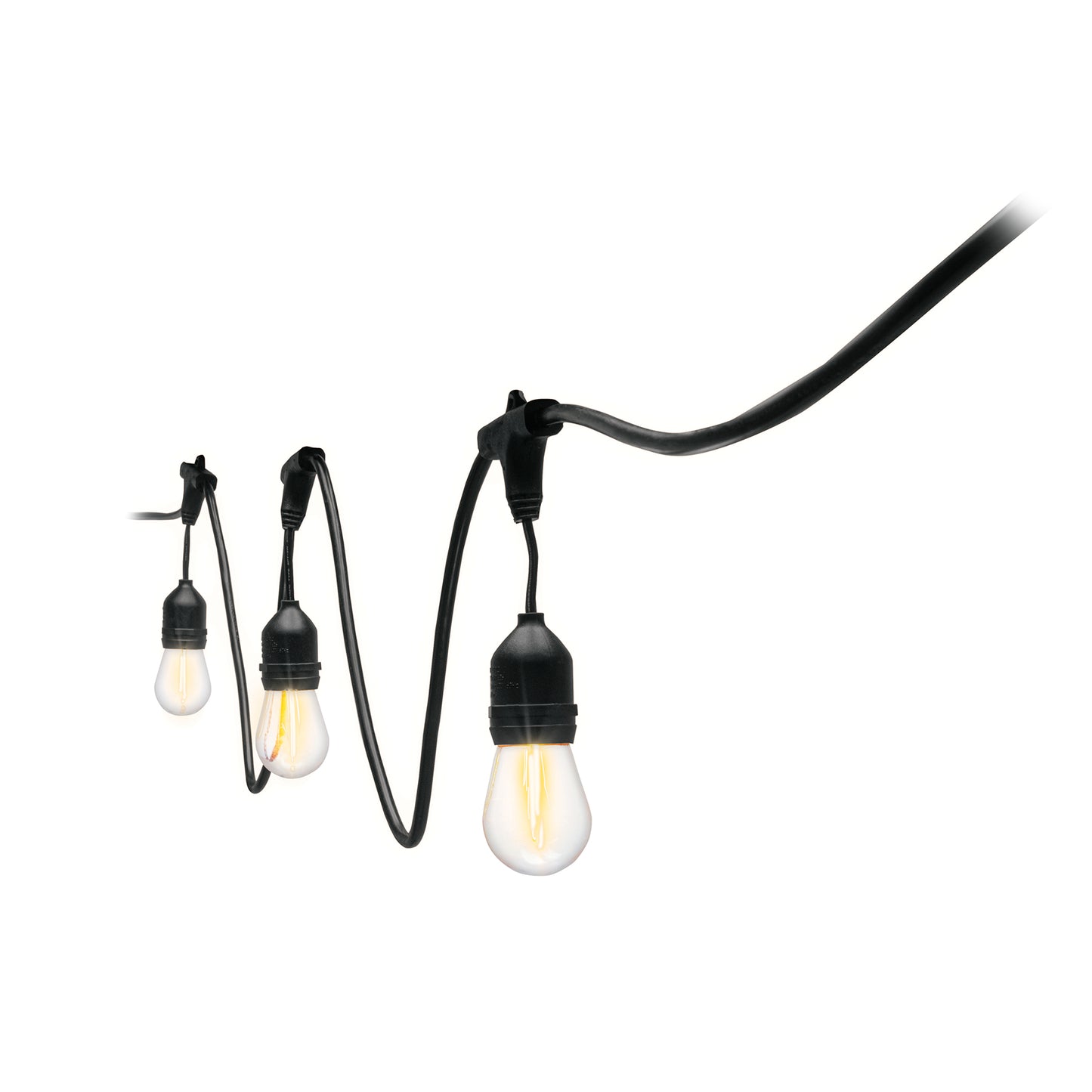 Serie de luces LED de 14.6 m con 24 lámparas para exterior