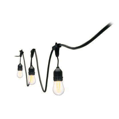 Serie de luces LED de 14.6 m con 24 lámparas para exterior