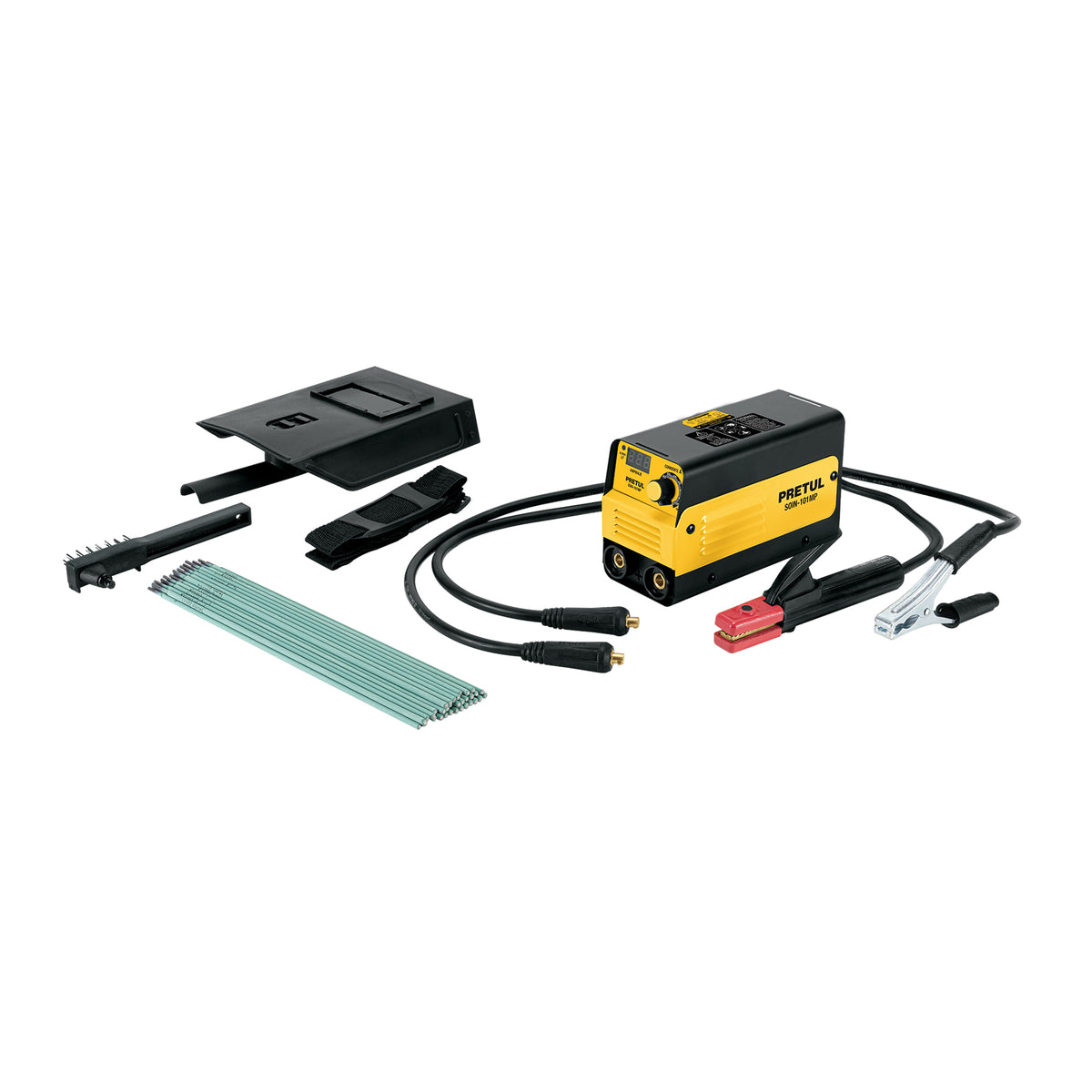 Mini soldadora inversora compacta 100A 127V