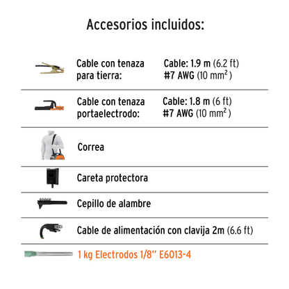 Mini soldadora inversora 100A de 127V