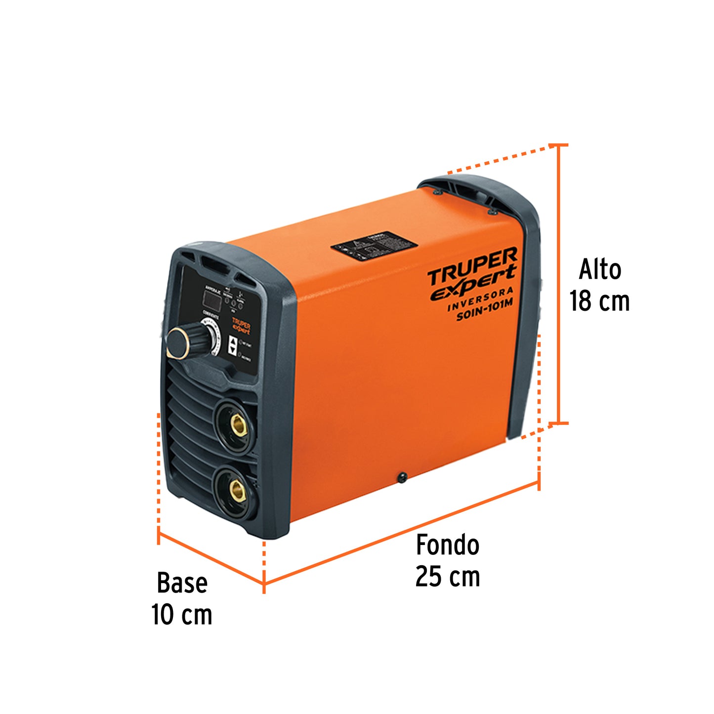 Mini soldadora inversora 100A de 127V