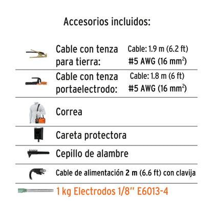 Mini soldadora inversora 130A de 127V