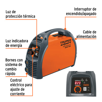 Soldadora inversora 160A de 220V