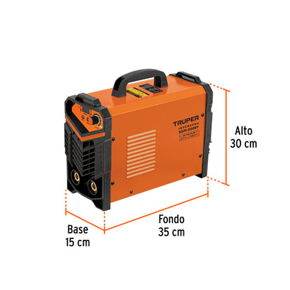Soldadora inversora 200A, Bi-voltaje 127/220V · vista 3