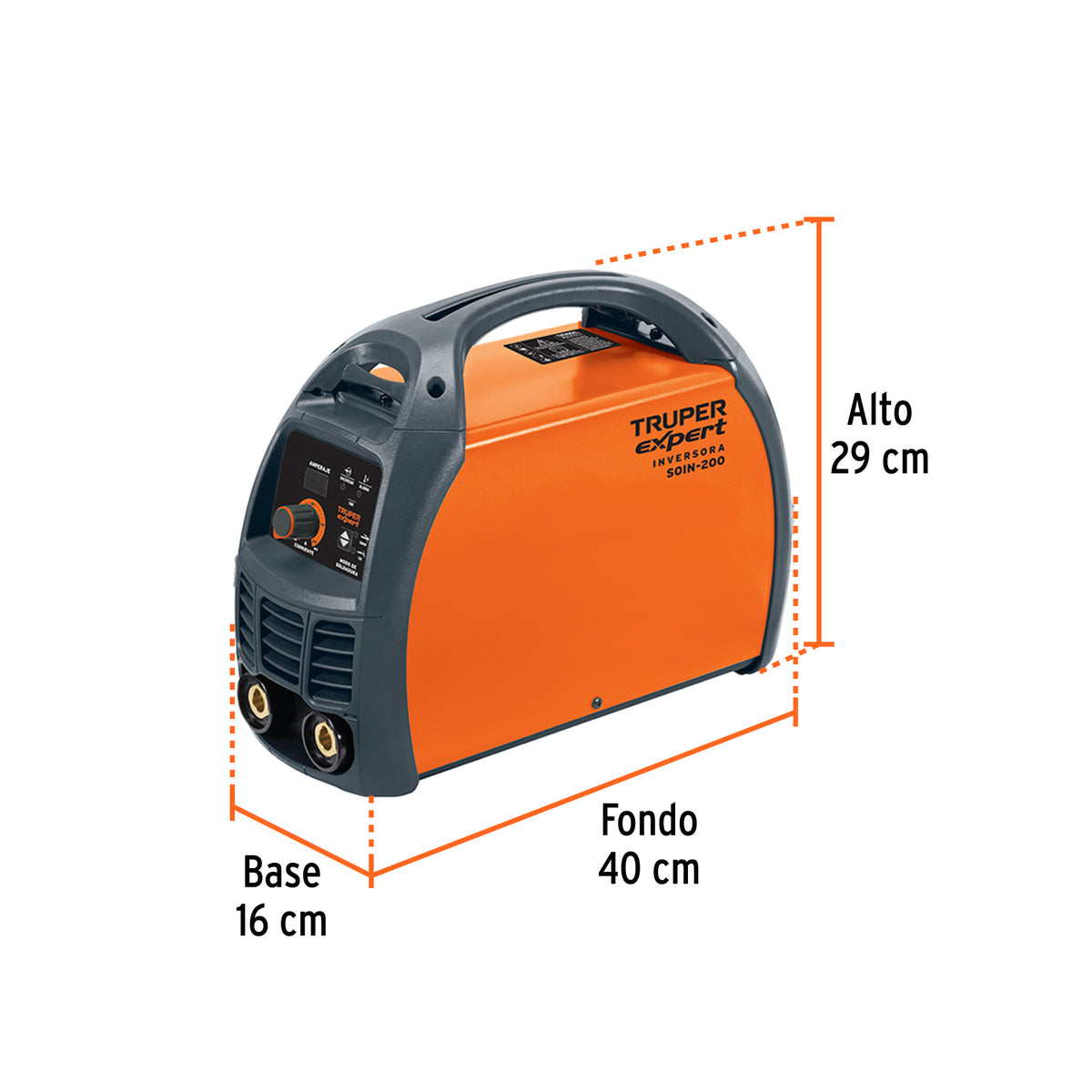 Soldadora inversora 200A de 220V