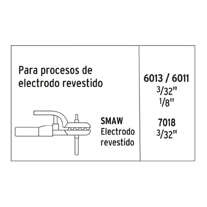 Mini soldadora inversora 100A, 127 V, Serie 300 · vista 5