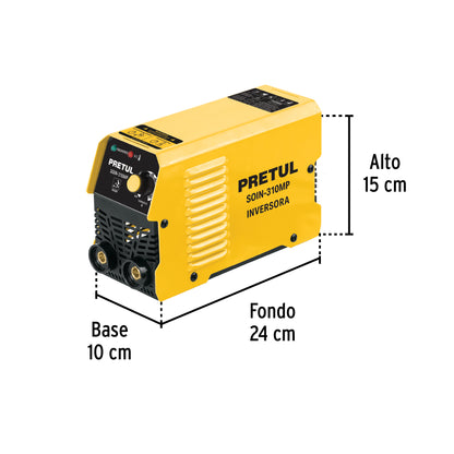 Mini soldadora inversora 100A, 127 V, Serie 300 · vista 3