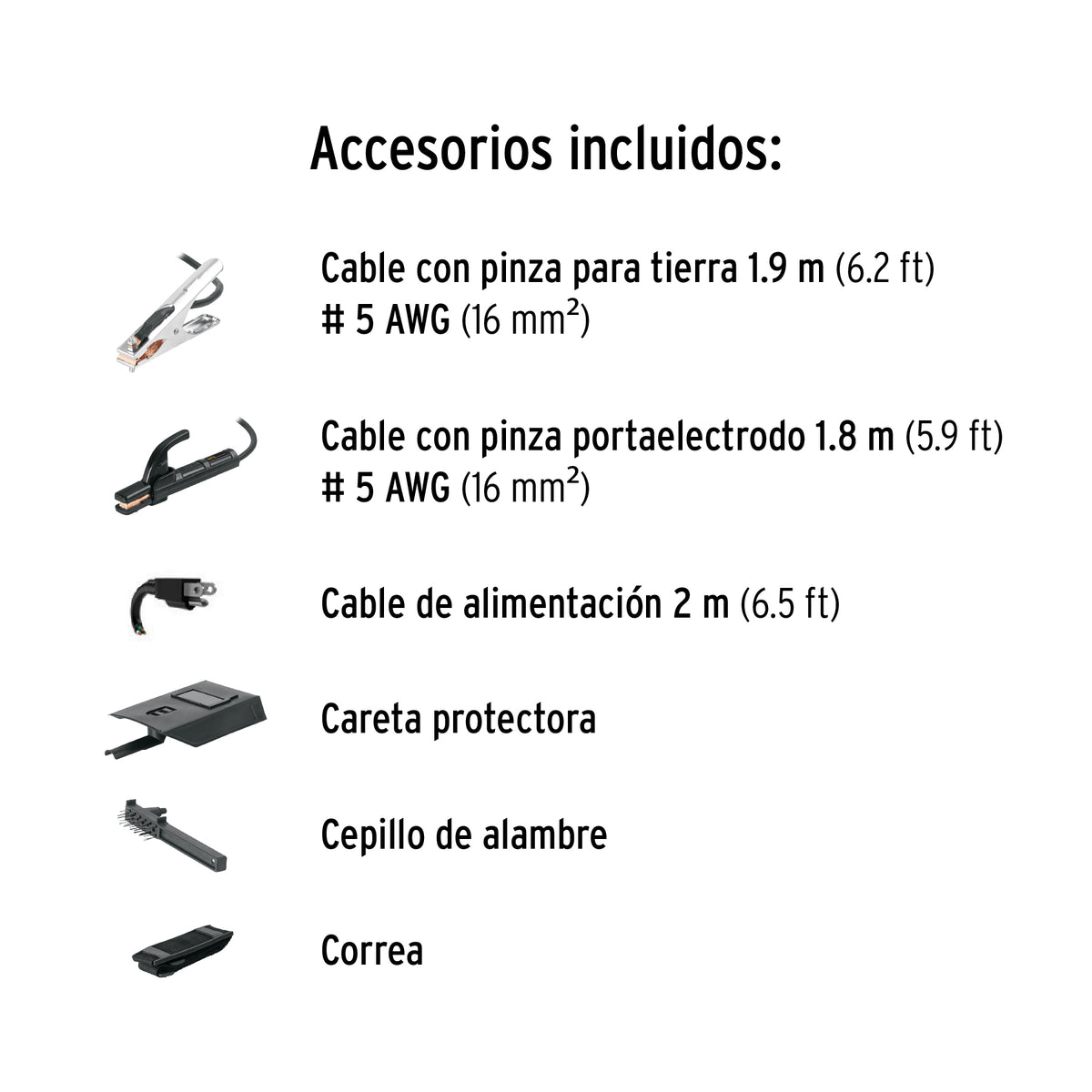 Mini soldadora inversora 100A, 127 V, Serie 300 · vista 6