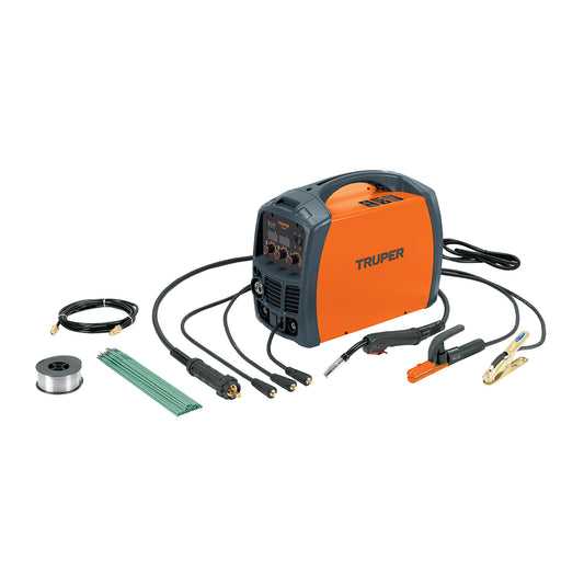 Soldadora para microalambre y electrodo 130A Ligera