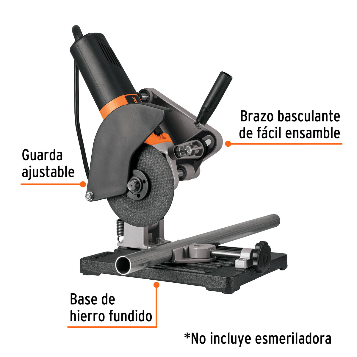 Soporte para esmeriladora angular de 4 1/2" · vista 2