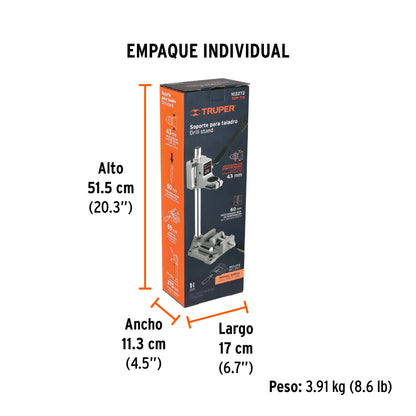 Soporte vertical para taladro 3/8"-1/2" · vista 7