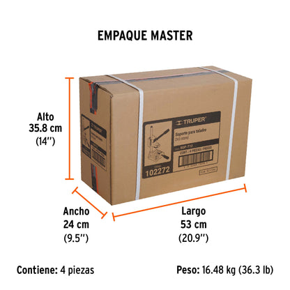 Soporte vertical para taladro 3/8"-1/2" · vista 8