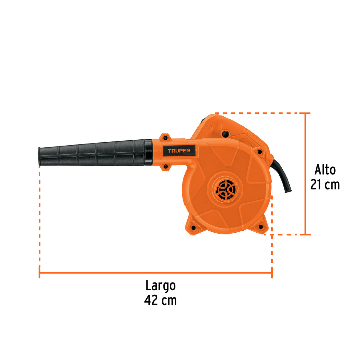 Sopladora/Aspiradora eléctrica 650 W · vista 3