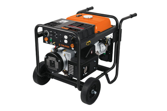 Soldadora a gasolina 145 A con generador