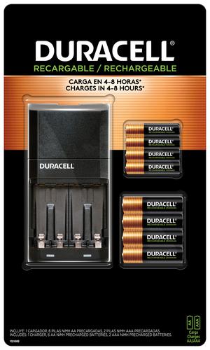 Duracell Set de Recarga para 6 Pilas AA y 2 AAA