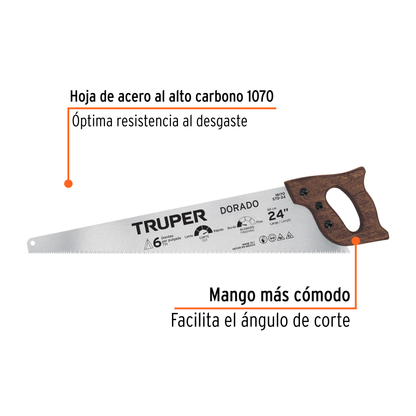 Serrucho 24 Dorado 6 DPP