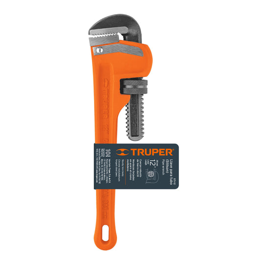 Llave stilson 12 pulg con cuerpo de hierro ductil
