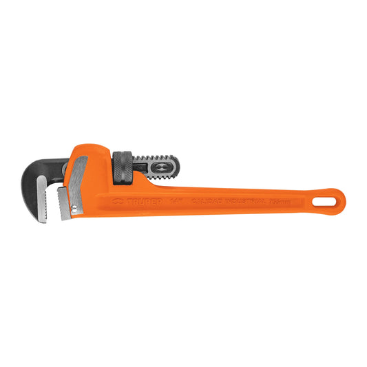 Llave stilson 14 pulg con cuerpo de hierro ductil