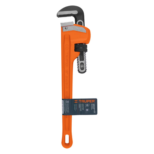 Llave stilson 18 pulg con cuerpo de hierro ductil