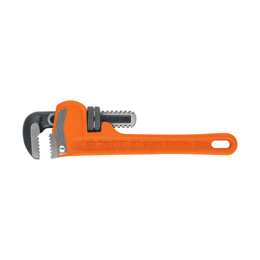 Llave stilson 8 pulg con cuerpo de hierro ductil