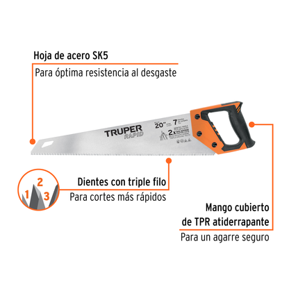 Serrucho Rapid 20 7 DPP mango Comfort