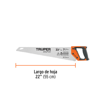 Serrucho Rapid 22 7 DPP mango Comfort