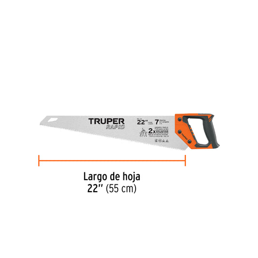 Serrucho Rapid 22 7 DPP mango Comfort