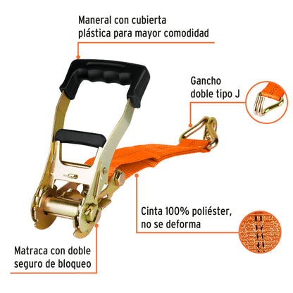 Sujetador con matraca 3000 kg