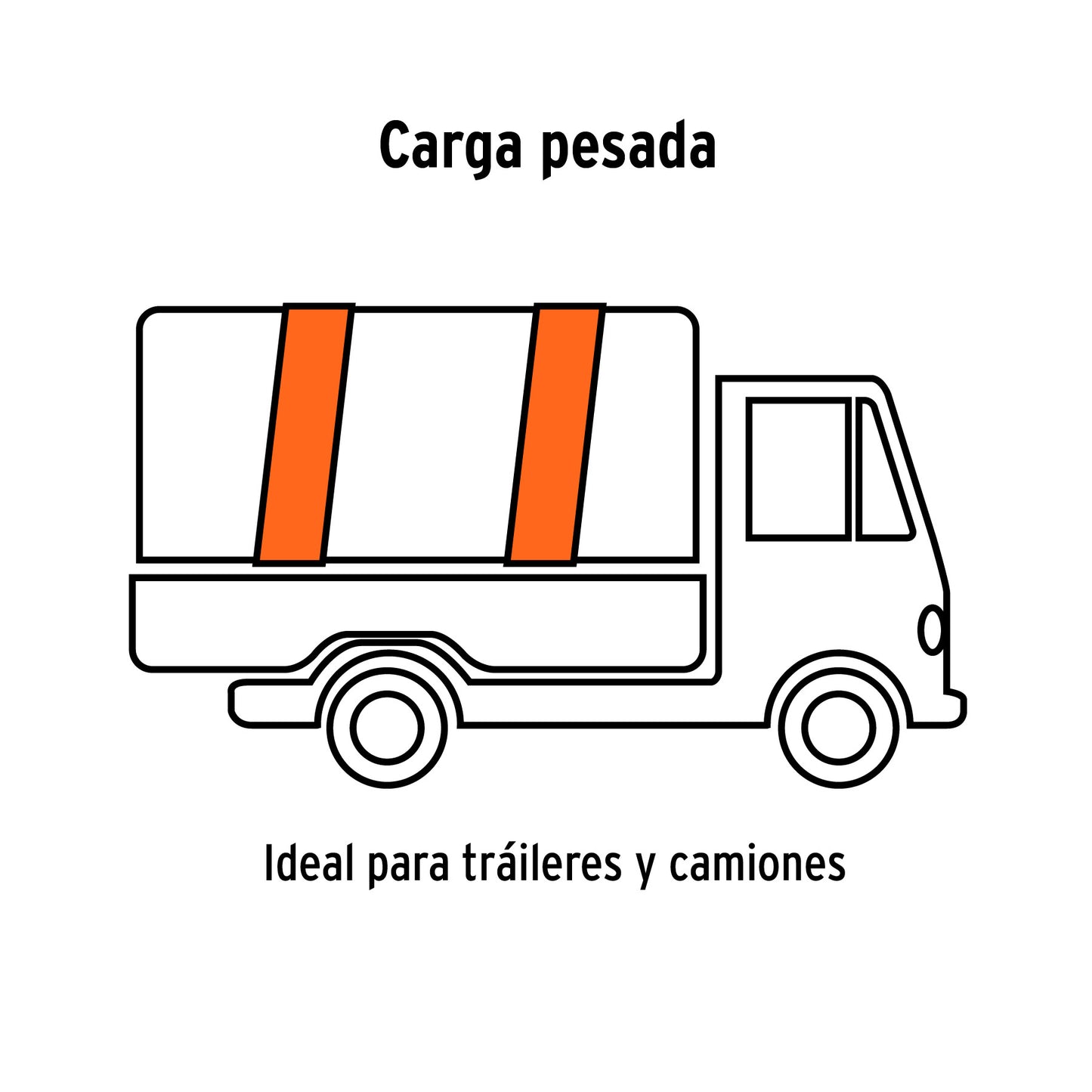 Sujetador con matraca 5000 kg