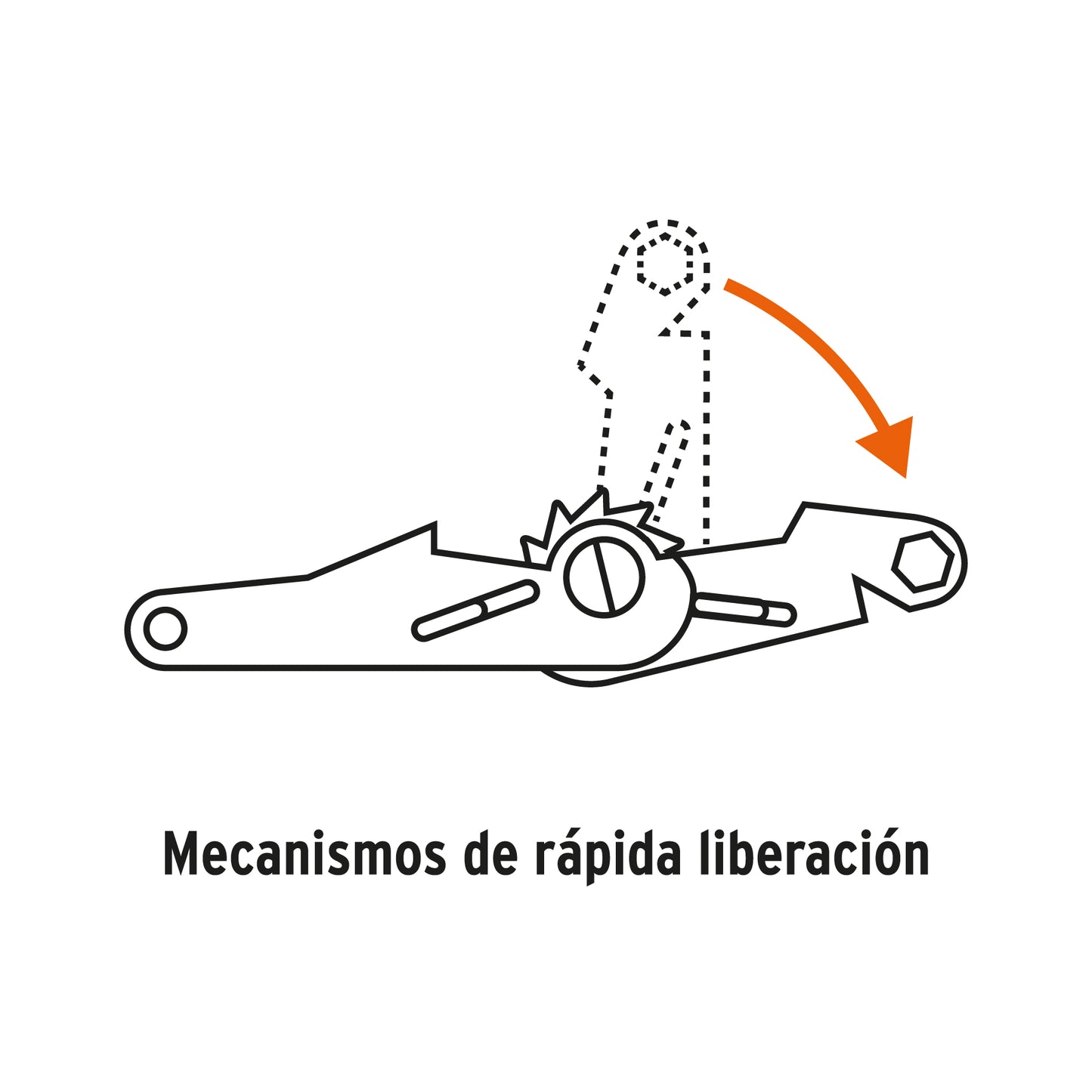 Sujetador con Matraca Carga Máxima 7500 kg