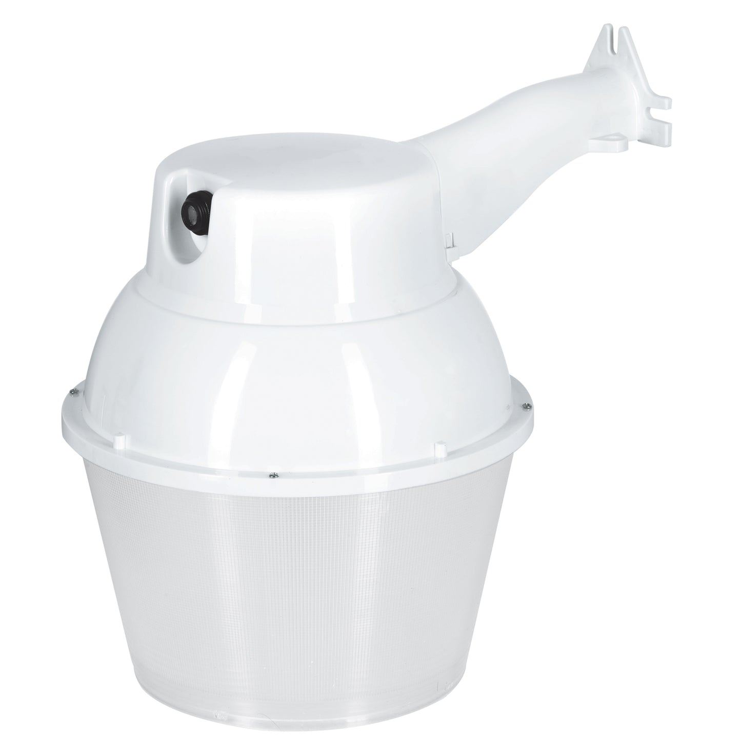 Luminario suburbano de ABS con sensor de luz y base E26/E27