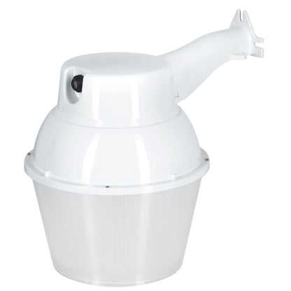 Luminario suburbano de ABS con sensor de luz y base E26/E27