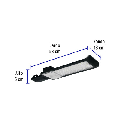 Luminario suburbano LED de 100 W con temperatura de color 6 500 K