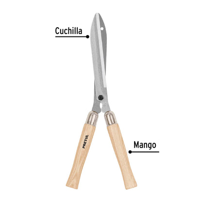 Tijera de poda con mangos de madera 49cm