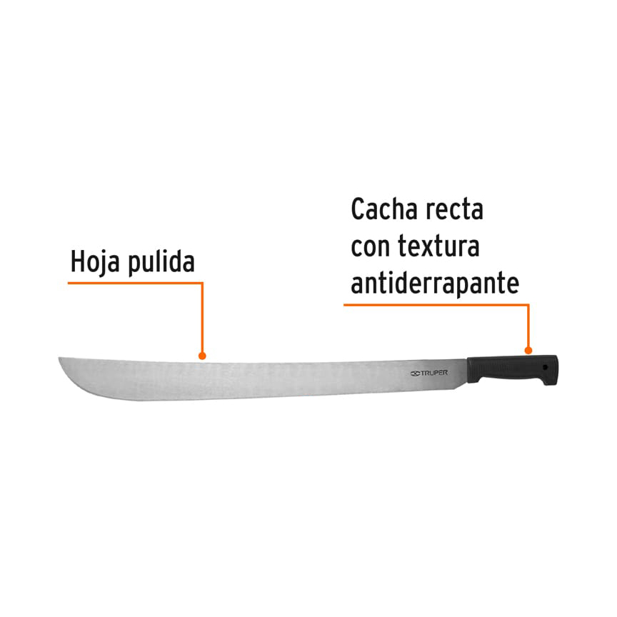Machete Estándar 24 pulg Cacha Negra