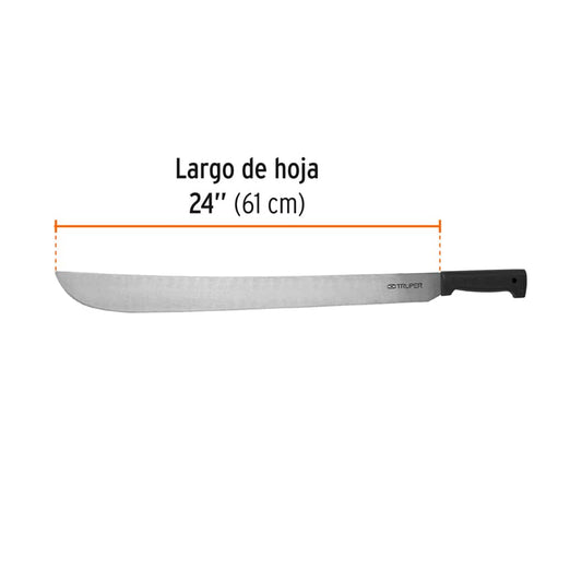 Machete Estándar 24 pulg Cacha Negra